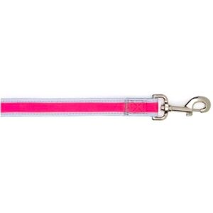 REFLECTIVE Stylish Pink Grey & Silver Dog Leash 49”